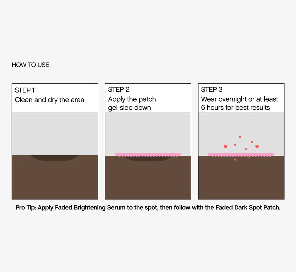 Faded Dark Spot Patches