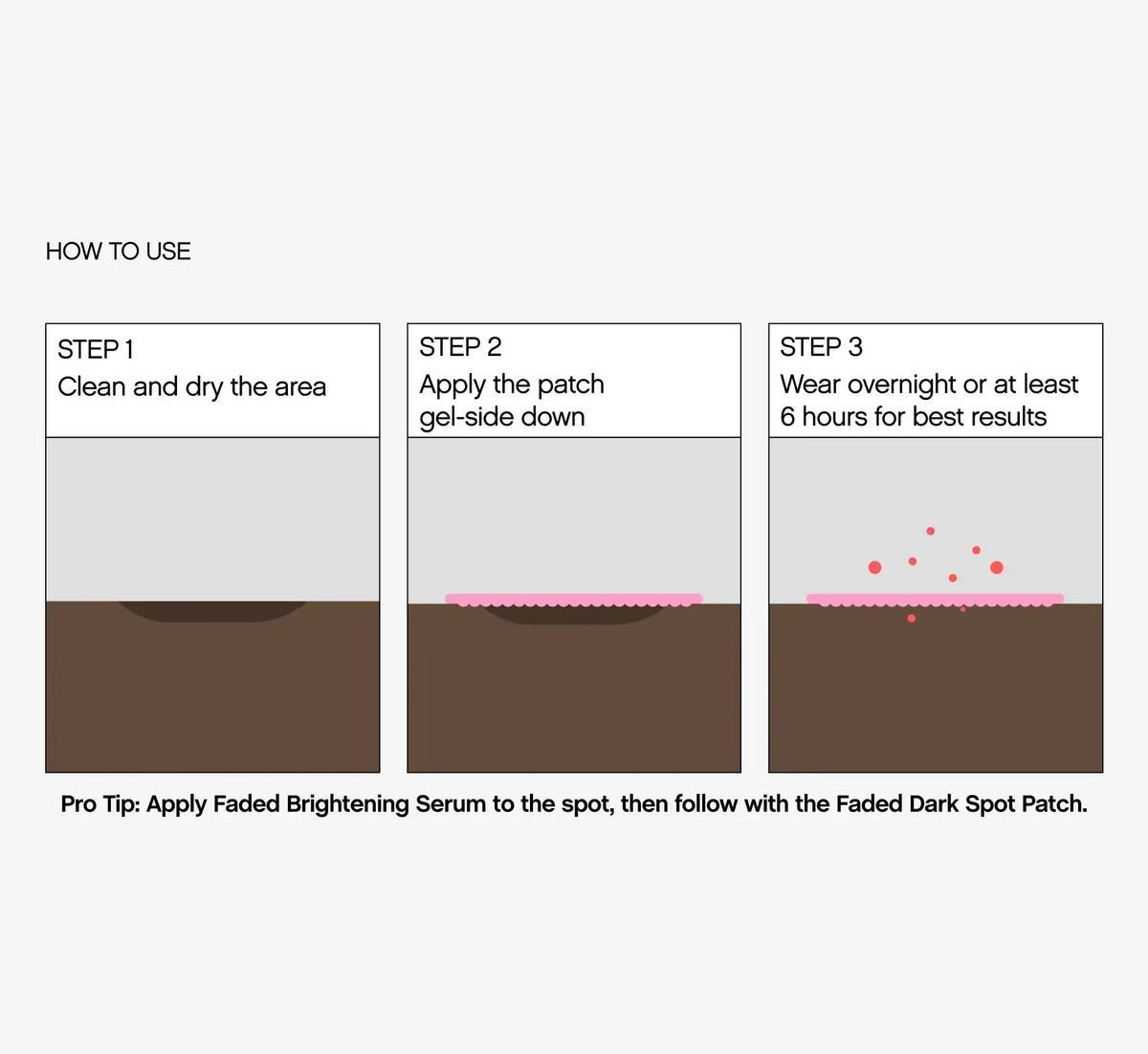 Faded Dark Spot Patches