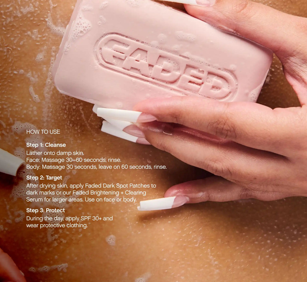 Faded Brightening Cleansing Bar
